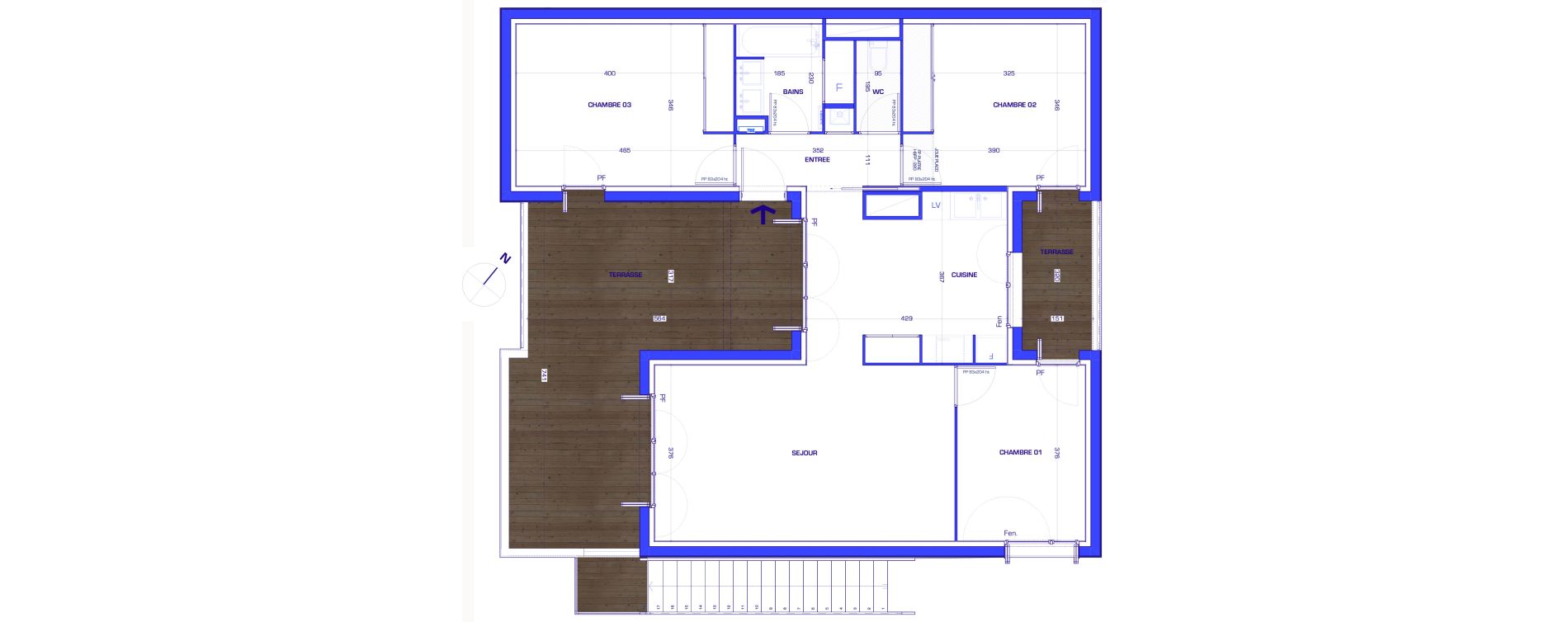 Appartement T4 de 89,92 m2 &agrave; Sainte-Foy-L&egrave;s-Lyon Centre