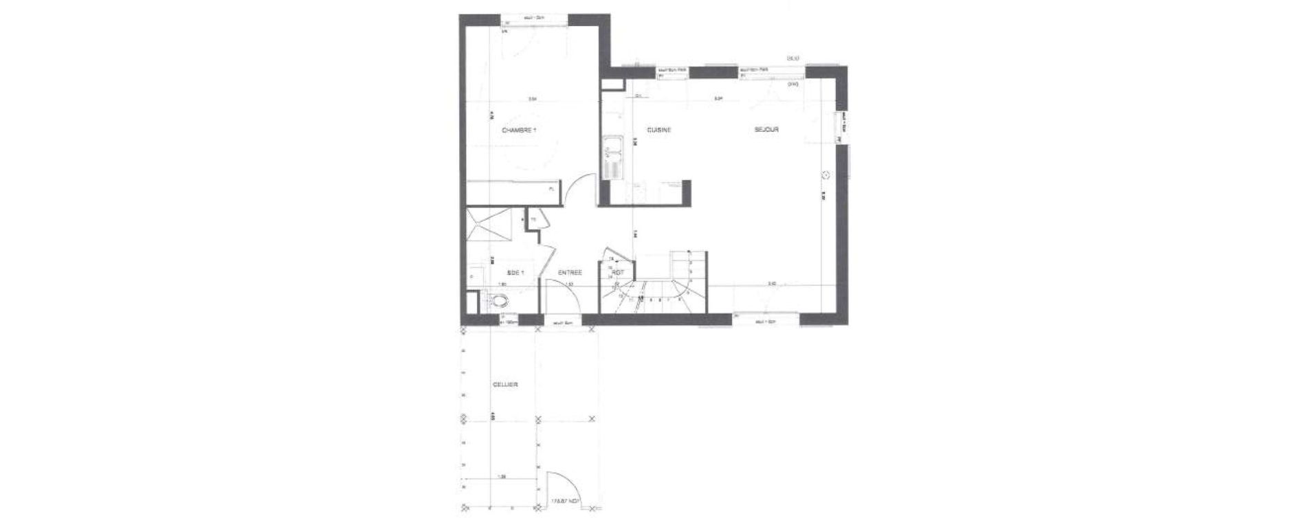 Maison T5 de 116,80 m2 &agrave; Solaize Centre