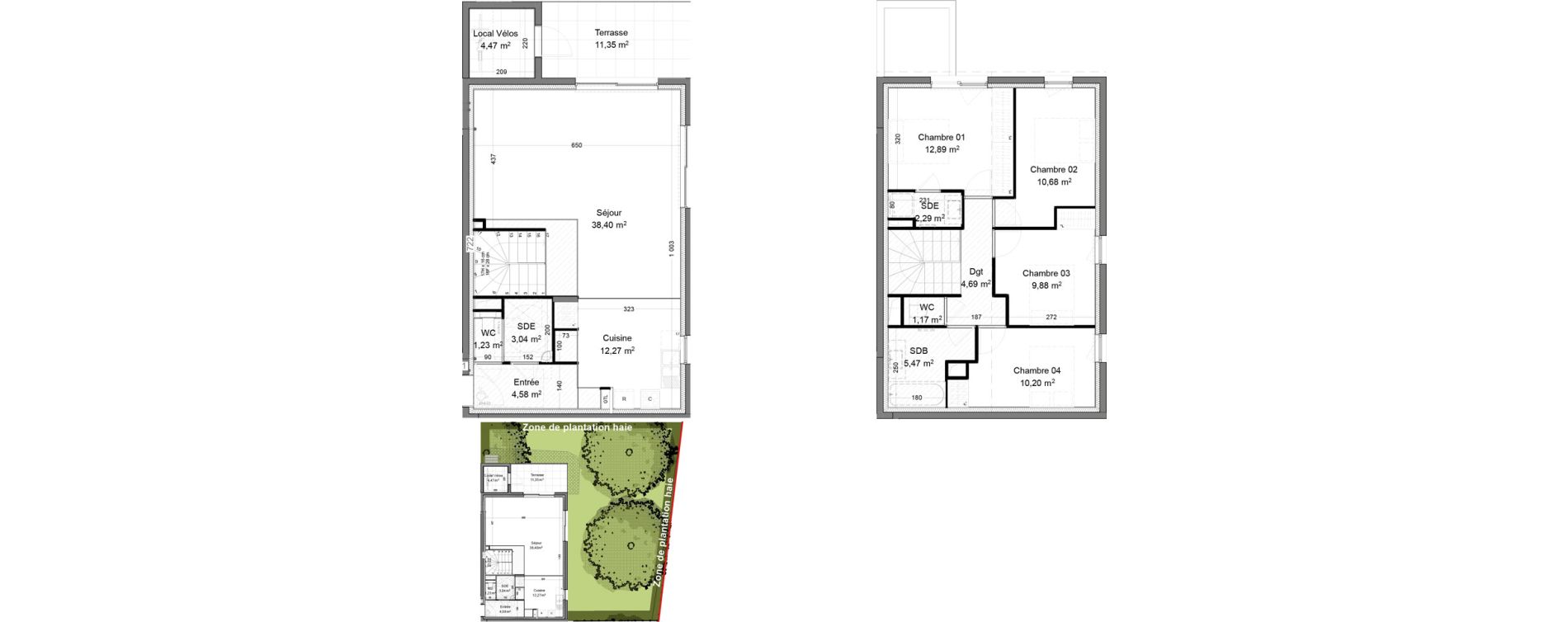 Maison T5 de 116,79 m2 &agrave; Sourcieux-Les-Mines Centre