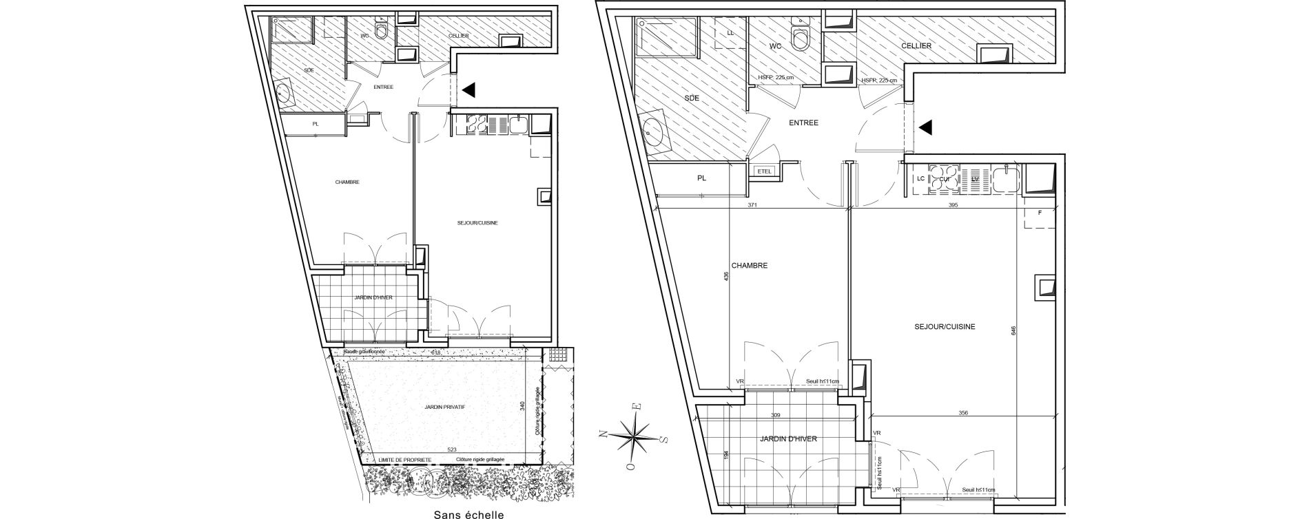 Appartement T2 de 54,12 m2 &agrave; V&eacute;nissieux Venissieux centre
