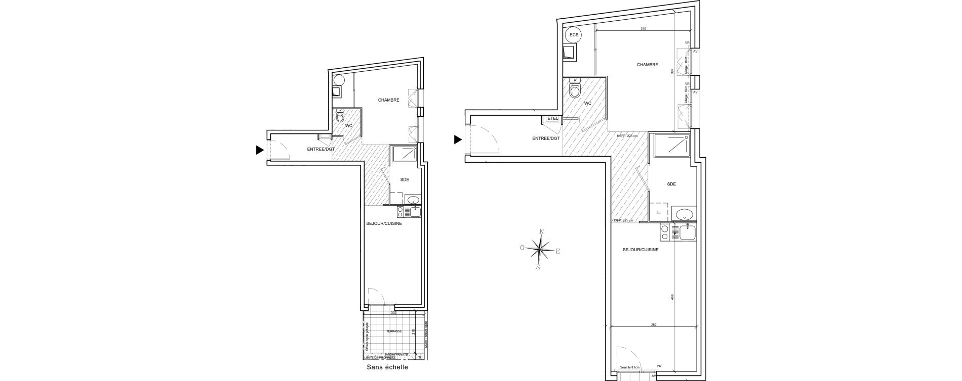 Appartement T1 de 41,91 m2 &agrave; V&eacute;nissieux Venissieux centre