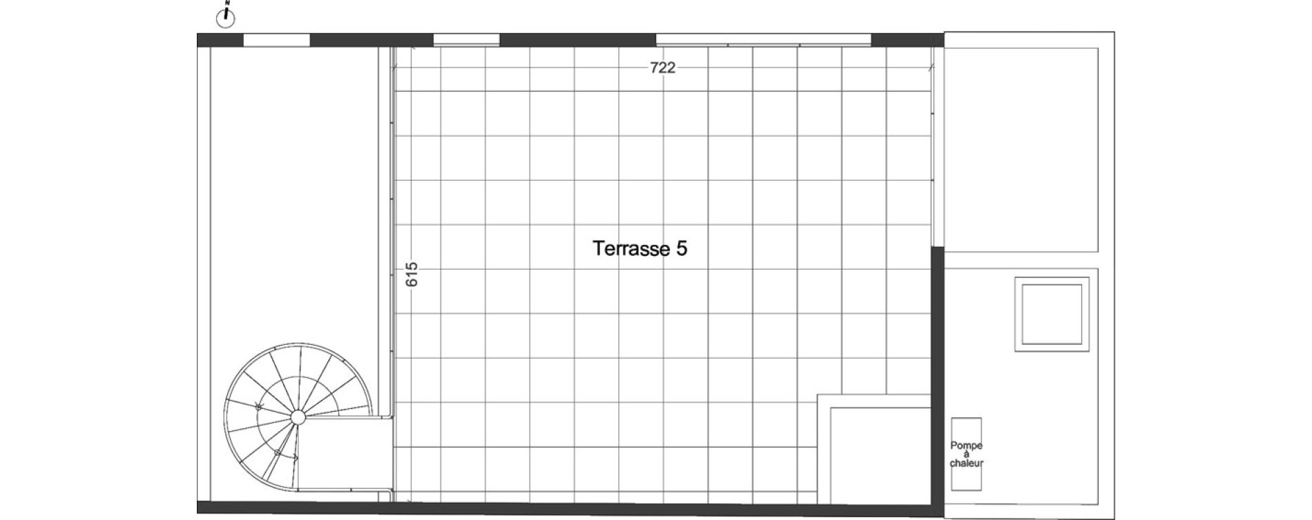 Triplex T5 de 127,03 m2 &agrave; Villeurbanne Ferrandi&egrave;re - maisons-neuves