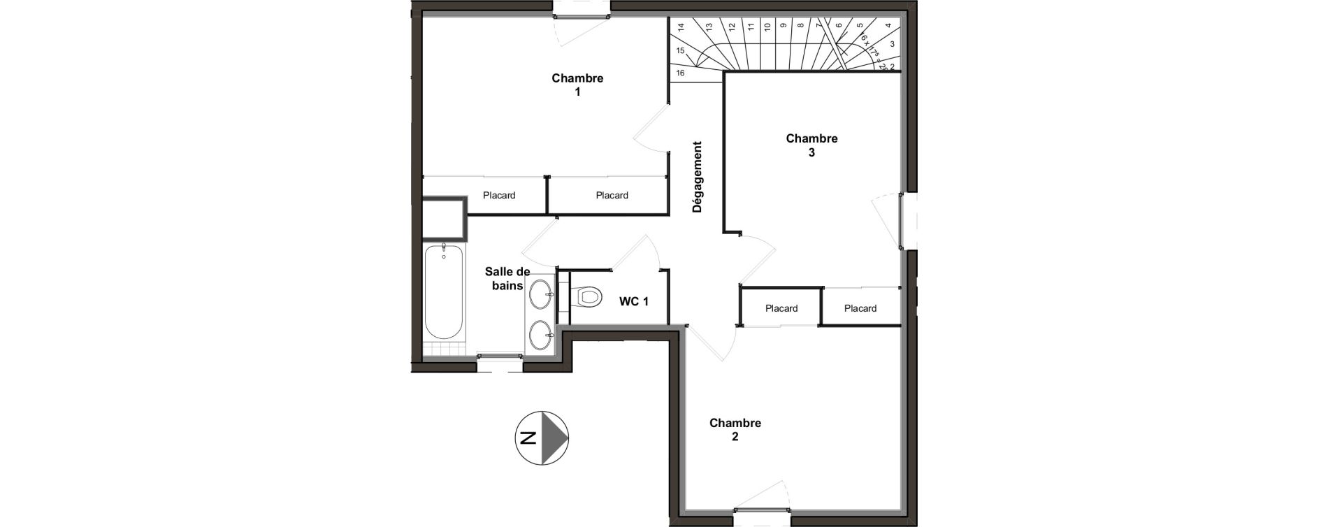 Appartement T4 de 95,17 m2 &agrave; Villeurbanne Ferrandi&egrave;re - maisons-neuves