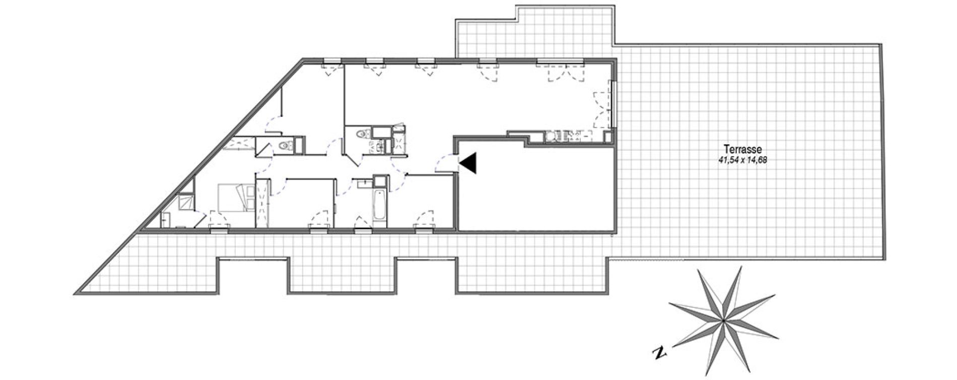 Appartement T5 de 125,86 m2 &agrave; Villeurbanne Buers - croix-luizet