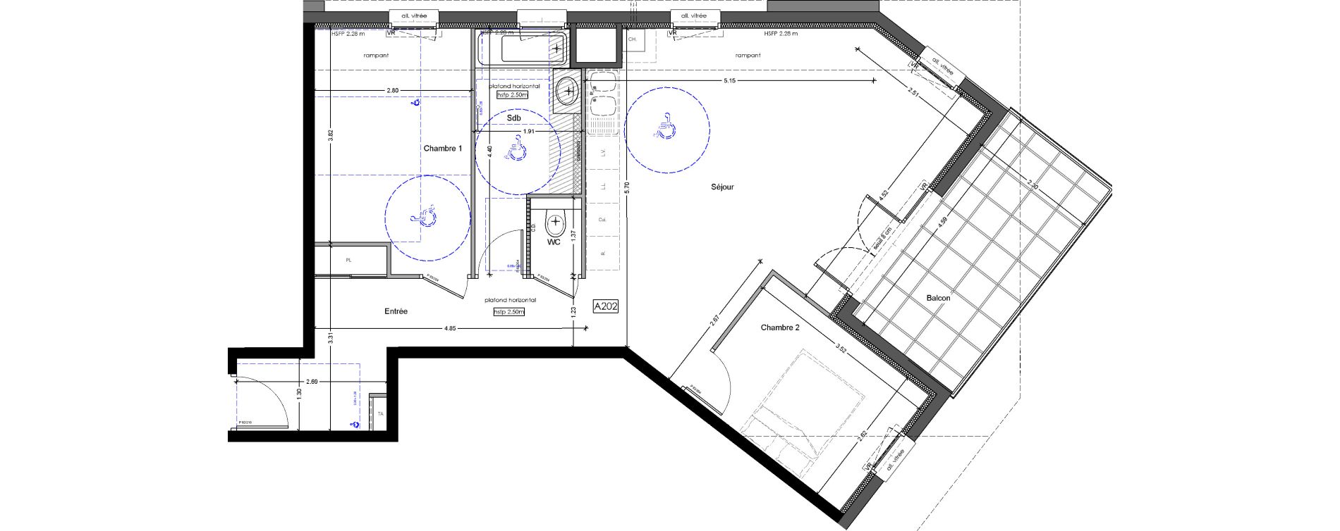 Appartement T3 de 70,03 m2 &agrave; Challes-Les-Eaux Centre