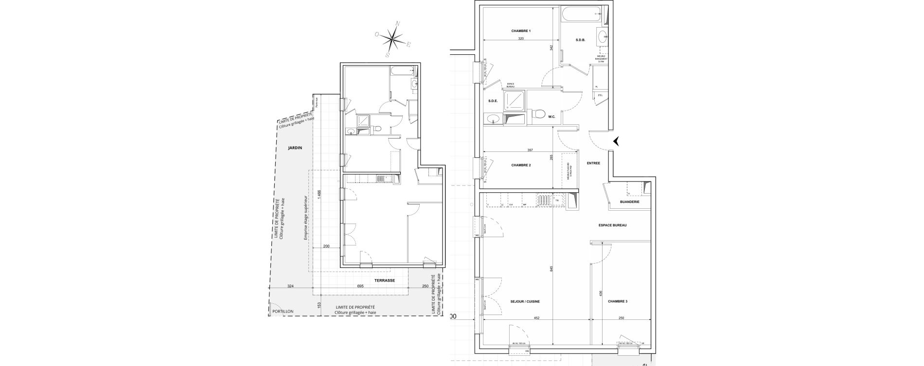 Appartement T4 de 83,83 m2 &agrave; Challes-Les-Eaux Centre