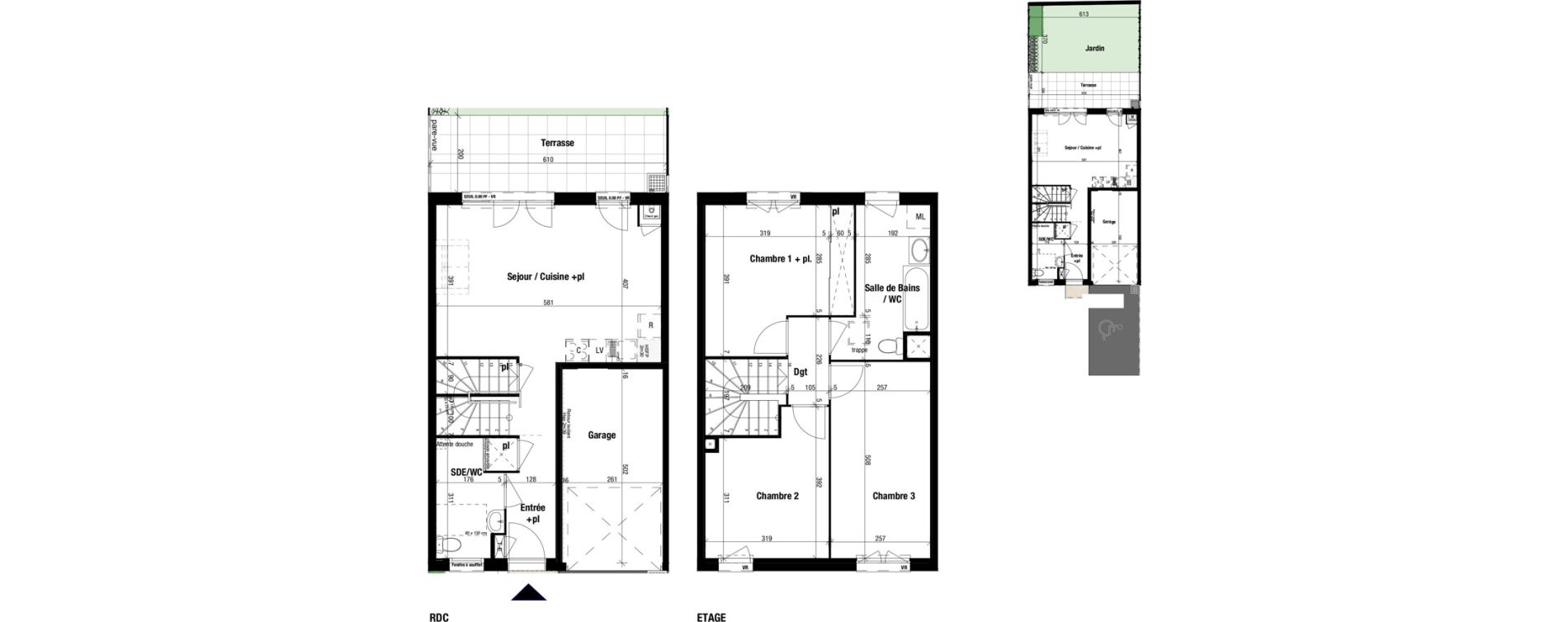 Maison T4 de 82,67 m2 &agrave; Frontenex Centre