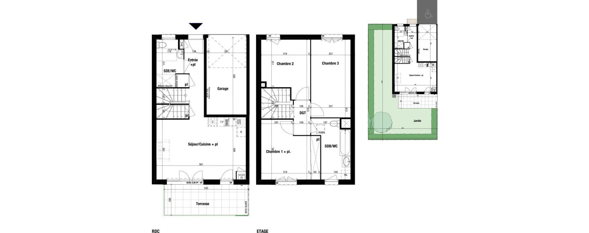 Maison T4 de 82,69 m2 &agrave; Frontenex Centre