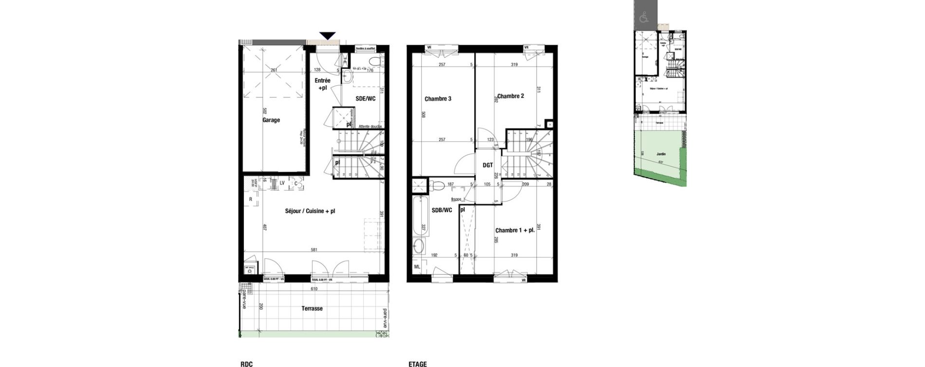 Maison T4 de 82,67 m2 &agrave; Frontenex Centre