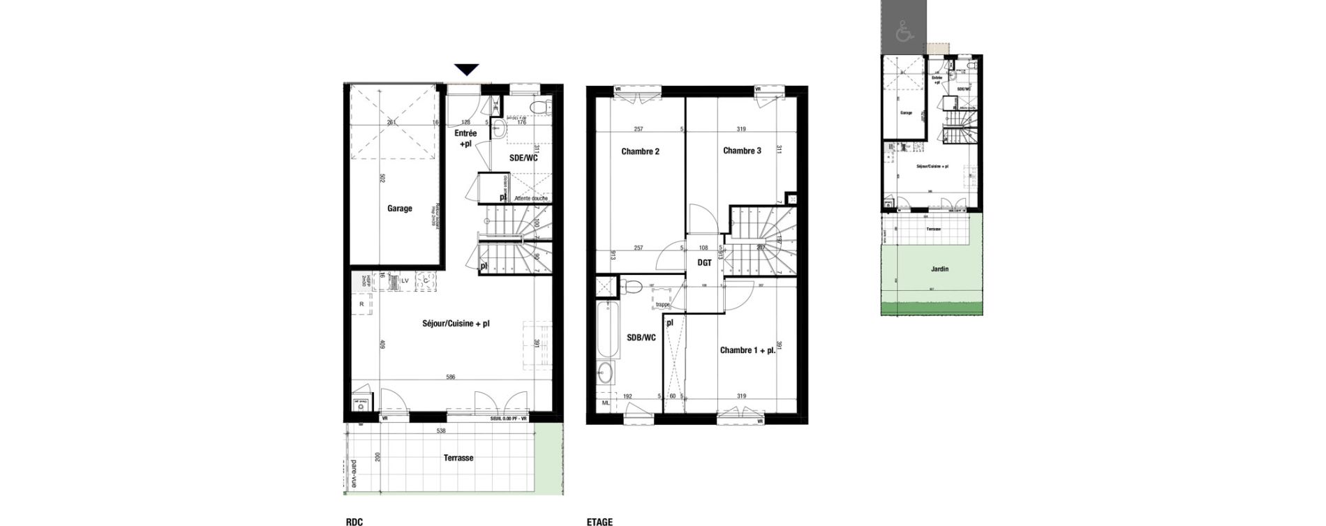 Maison T4 de 82,69 m2 &agrave; Frontenex Centre