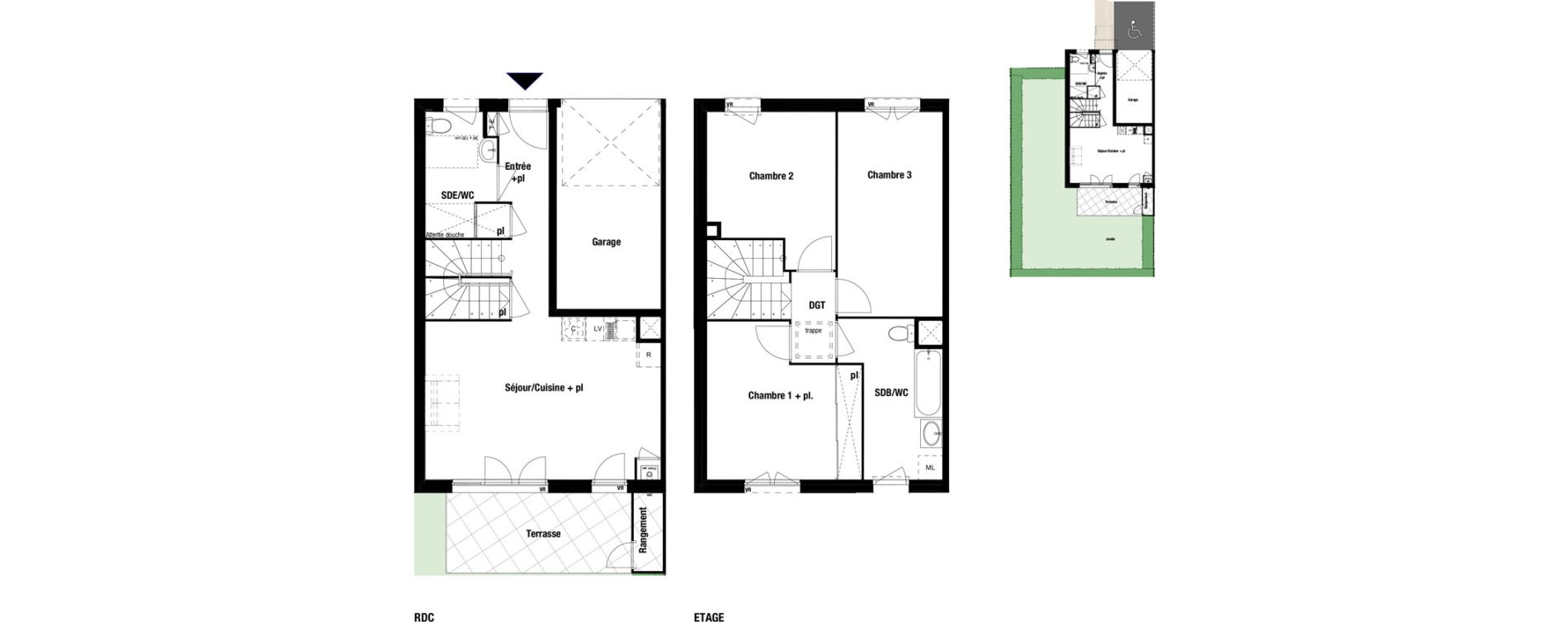 Maison T4 de 82,95 m2 &agrave; Frontenex Centre