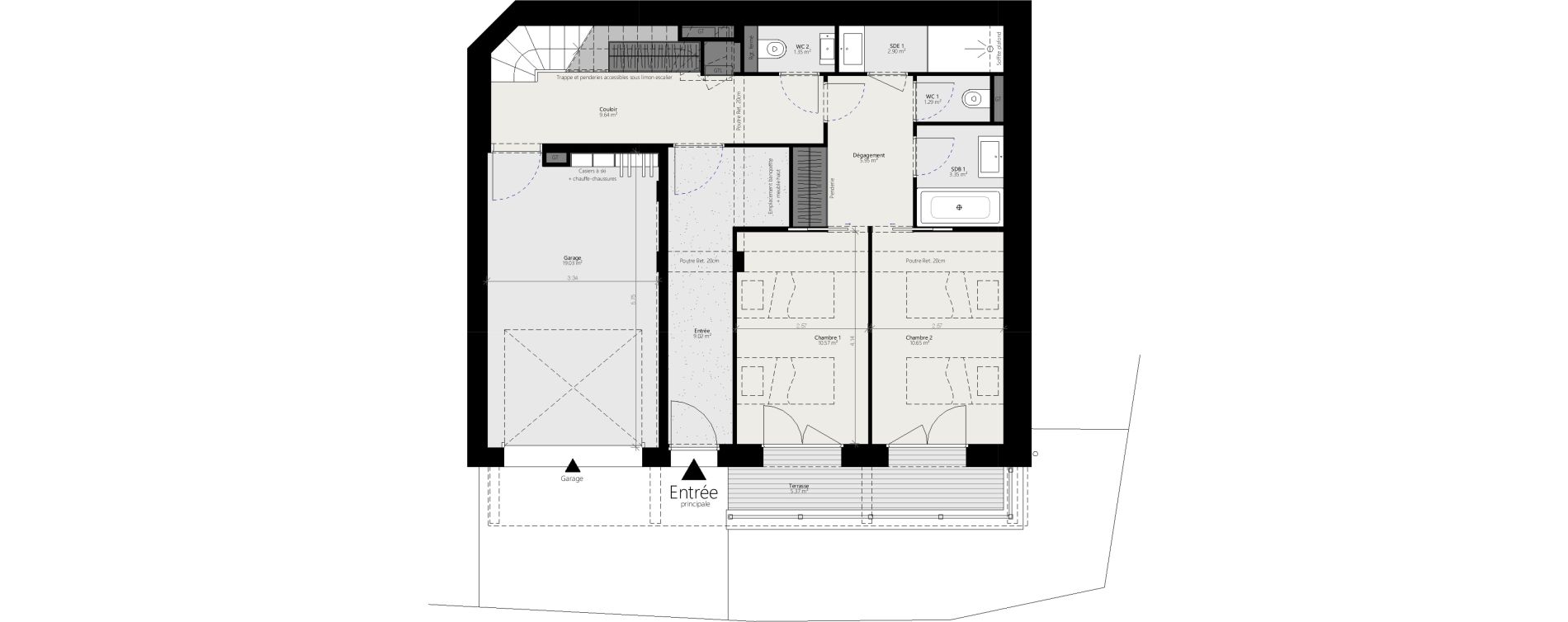 Maison T7 de 170,90 m2 aux Allues Centre