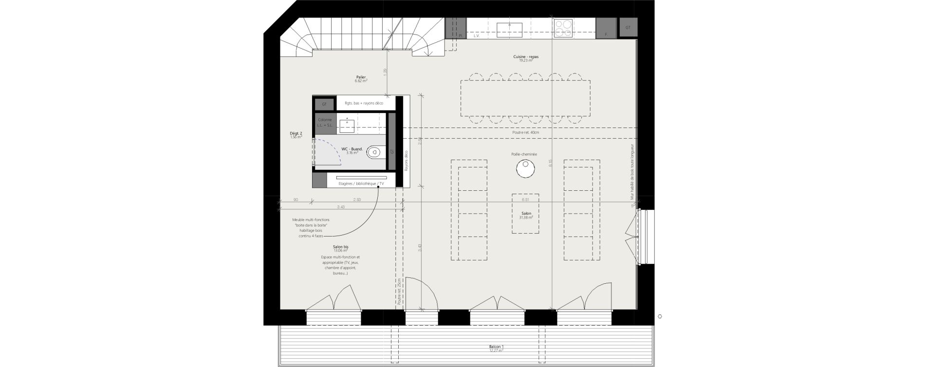 Maison T7 de 170,90 m2 aux Allues Centre