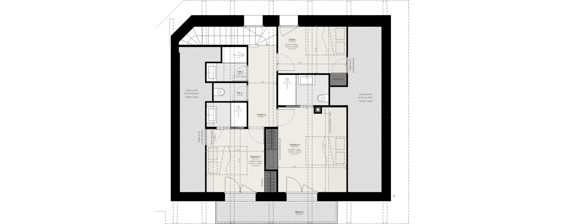 Maison T7 de 170,90 m2 aux Allues Centre