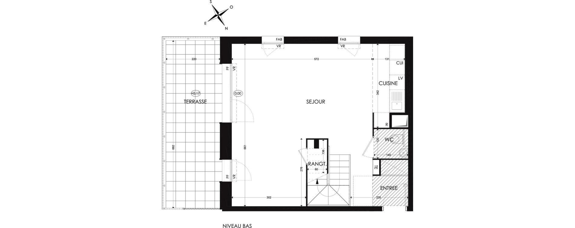 Duplex T4 de 84,27 m2 &agrave; Dijon Centre ville