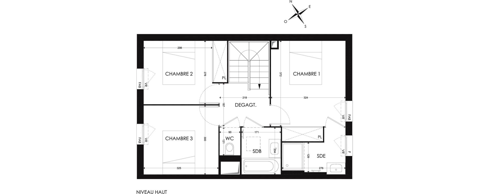 Duplex T4 de 91,35 m2 &agrave; Dijon Centre ville