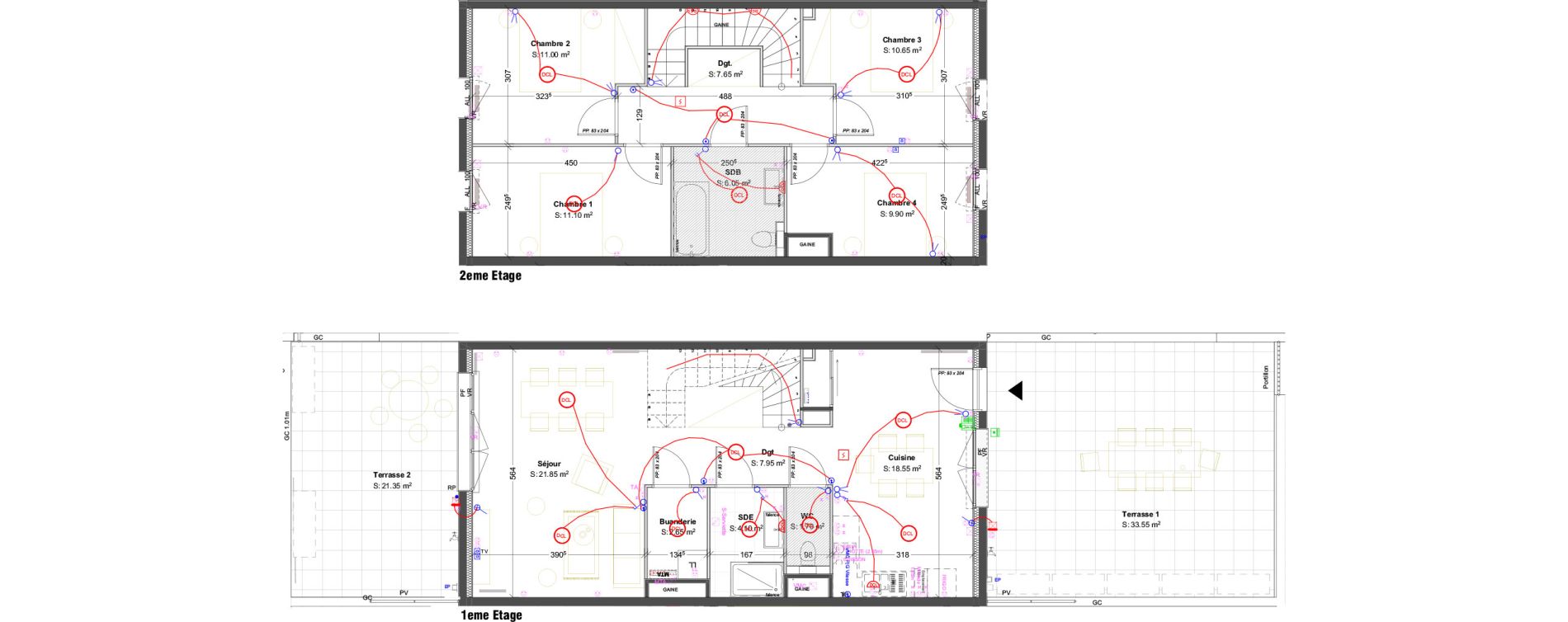 Appartement T5 de 113,15 m2 &agrave; Dijon Poussots