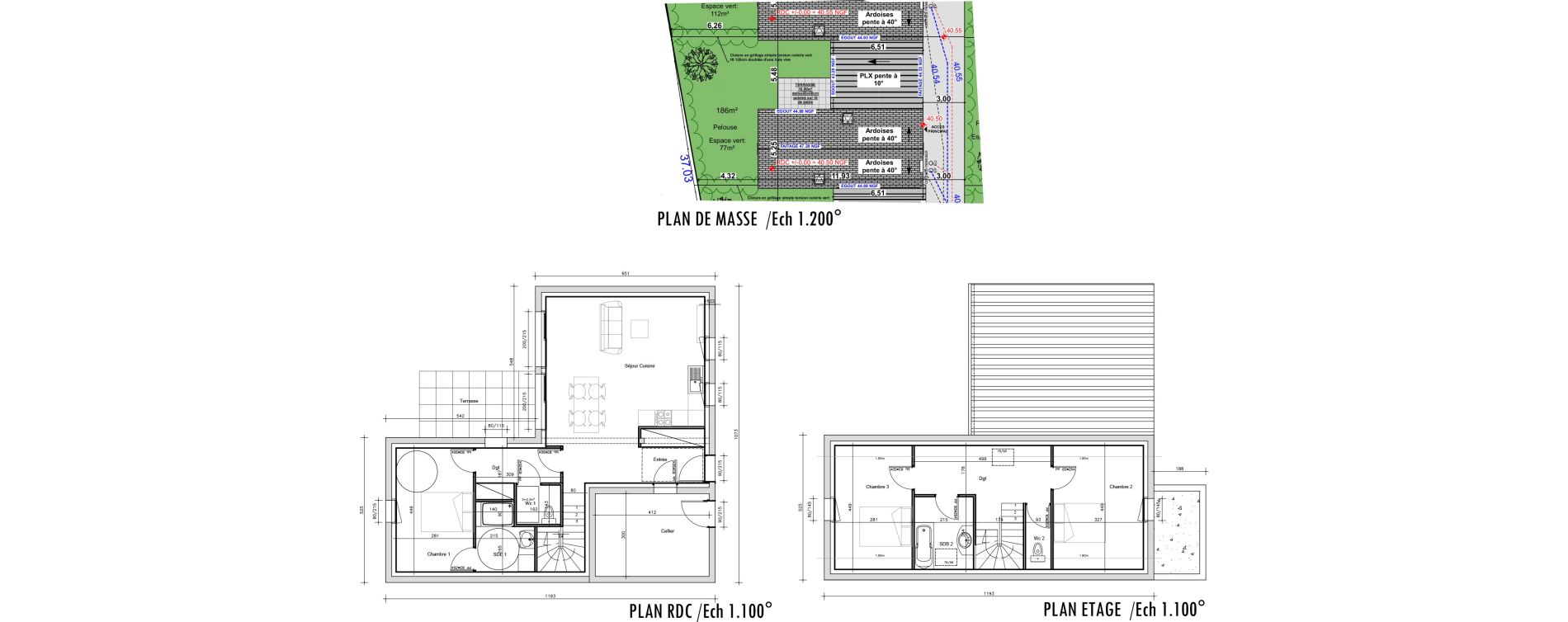 Maison T5 de 100,47 m2 &agrave; Binic Centre