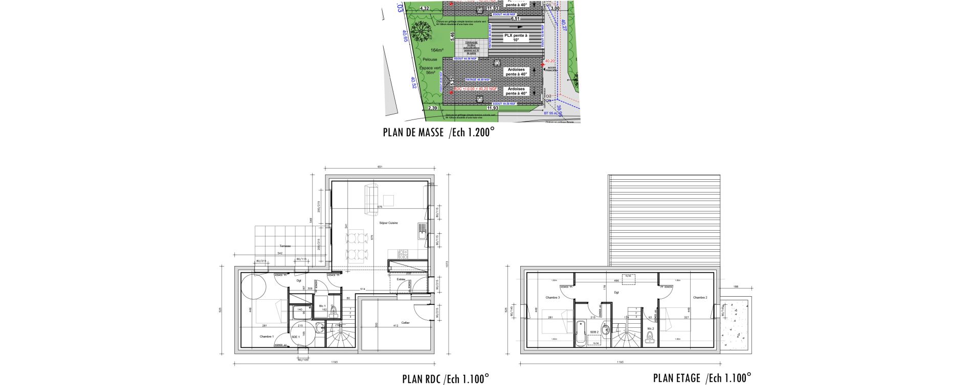 Maison T5 de 100,47 m2 &agrave; Binic Centre