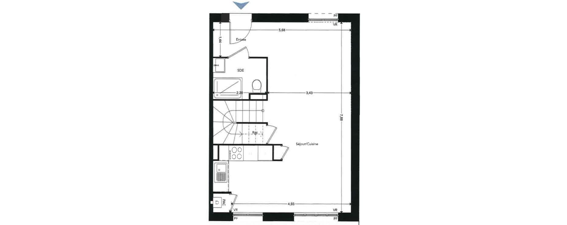 Maison T4 de 84,43 m2 &agrave; Saint-Quay-Portrieux Centre