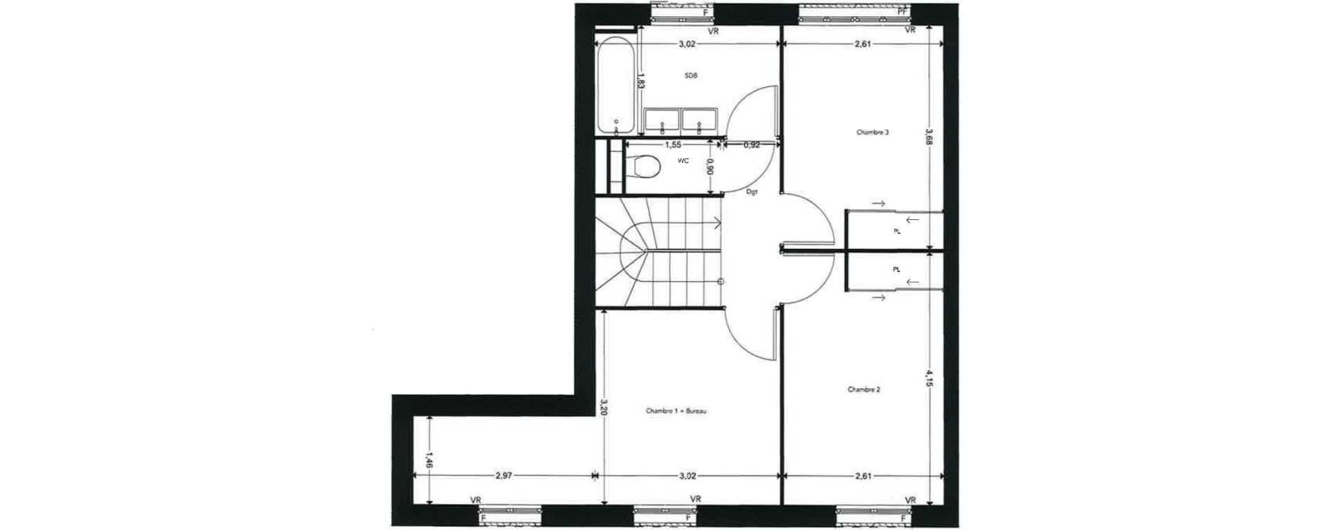 Maison T4 de 84,44 m2 &agrave; Saint-Quay-Portrieux Centre