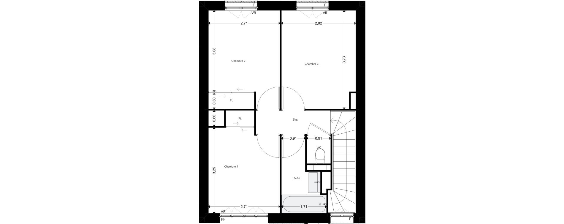 Maison T4 de 78,70 m2 &agrave; Saint-Quay-Portrieux Centre