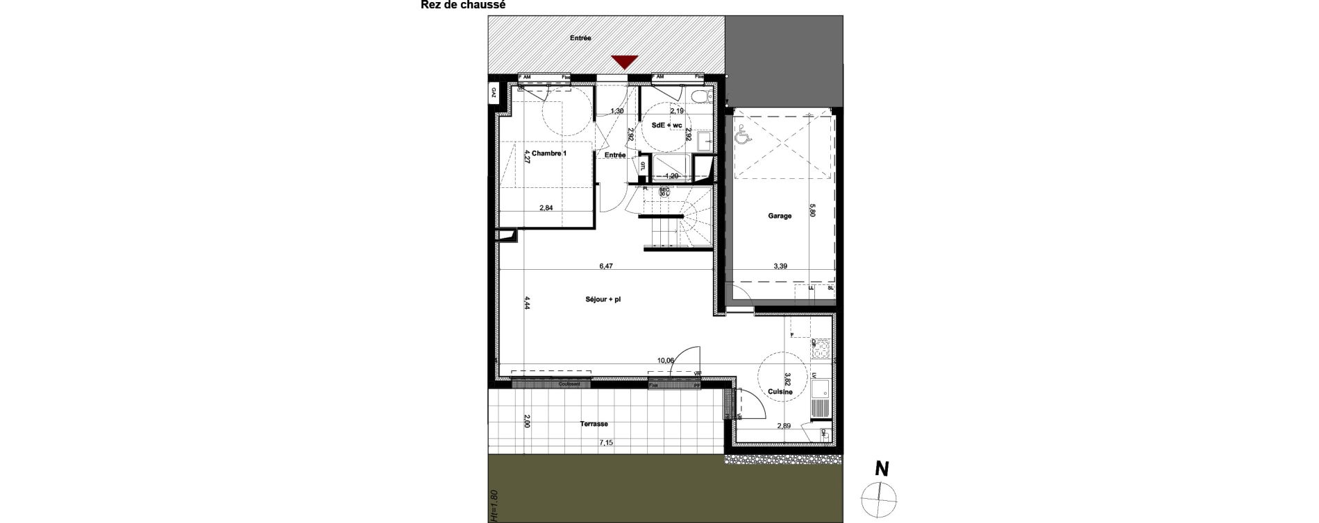 Maison T5 de 113,02 m2 &agrave; Dinard Saint enogat