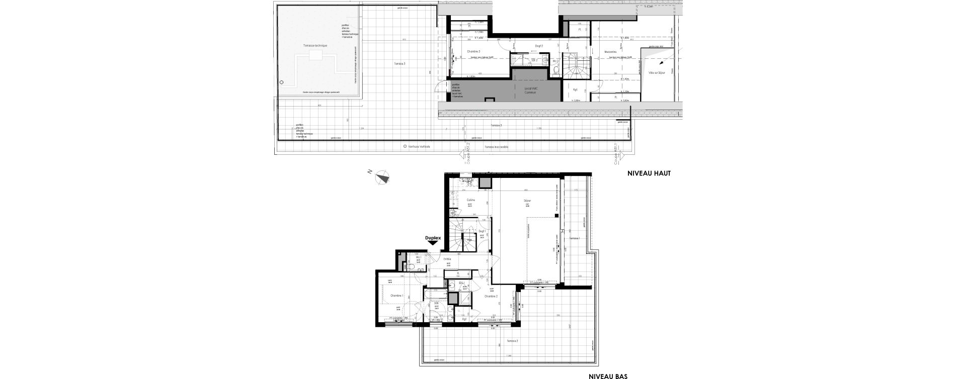 Duplex T4 de 127,25 m2 &agrave; Dinard Saint enogat