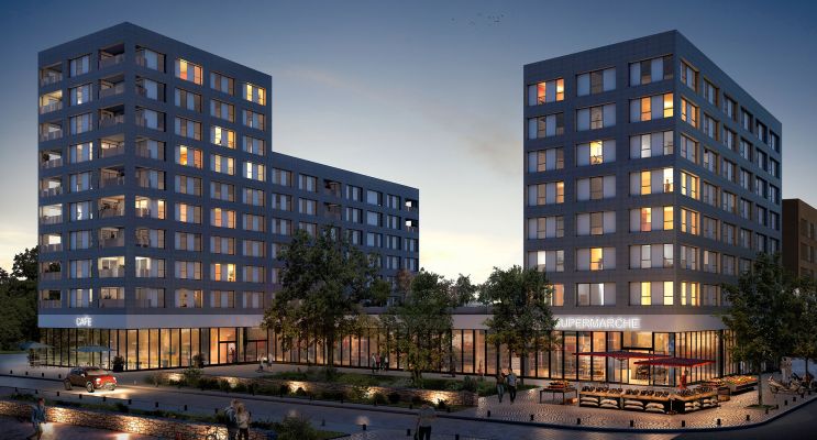 Photo du Résidence « New City » programme immobilier neuf à Rennes