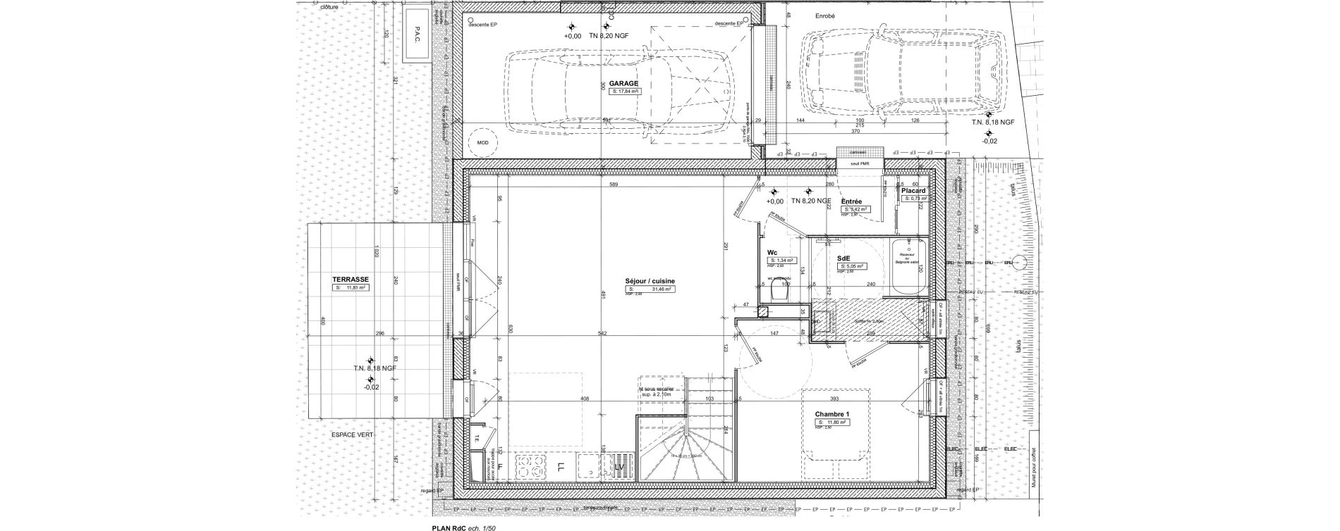 Maison T5 de 105,23 m2 &agrave; Carnac Centre