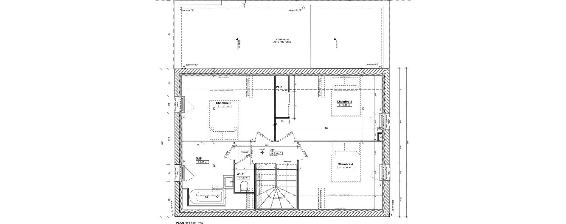 Maison T5 de 105,23 m2 &agrave; Carnac Centre