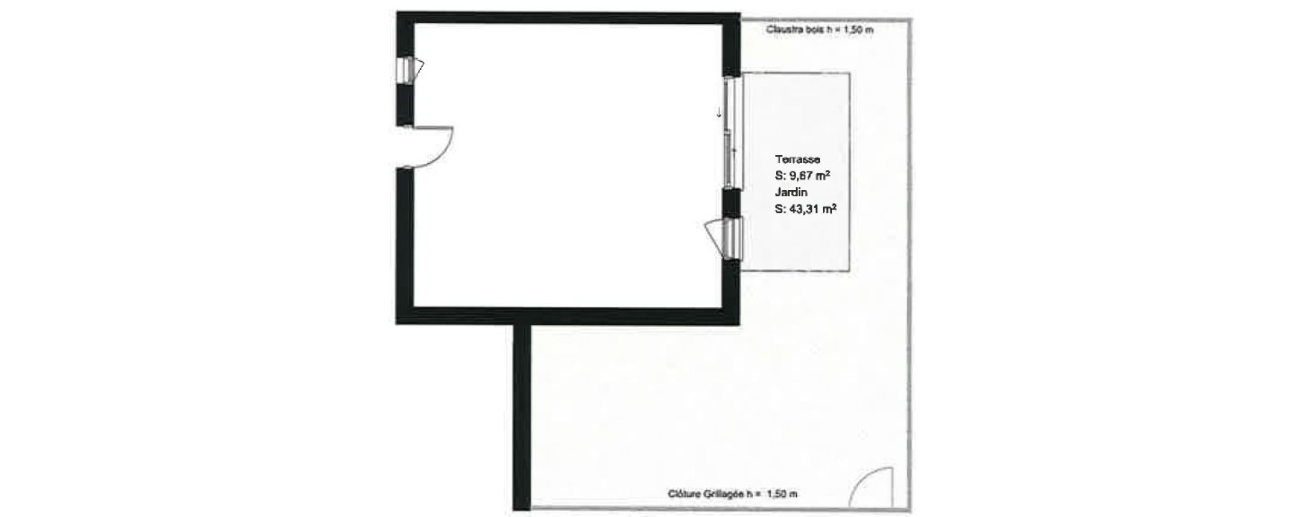 Maison T3 de 68,55 m2 &agrave; La Trinit&eacute;-Sur-Mer Centre