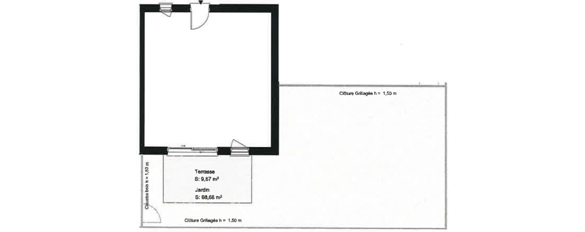 Maison T3 de 68,54 m2 &agrave; La Trinit&eacute;-Sur-Mer Centre