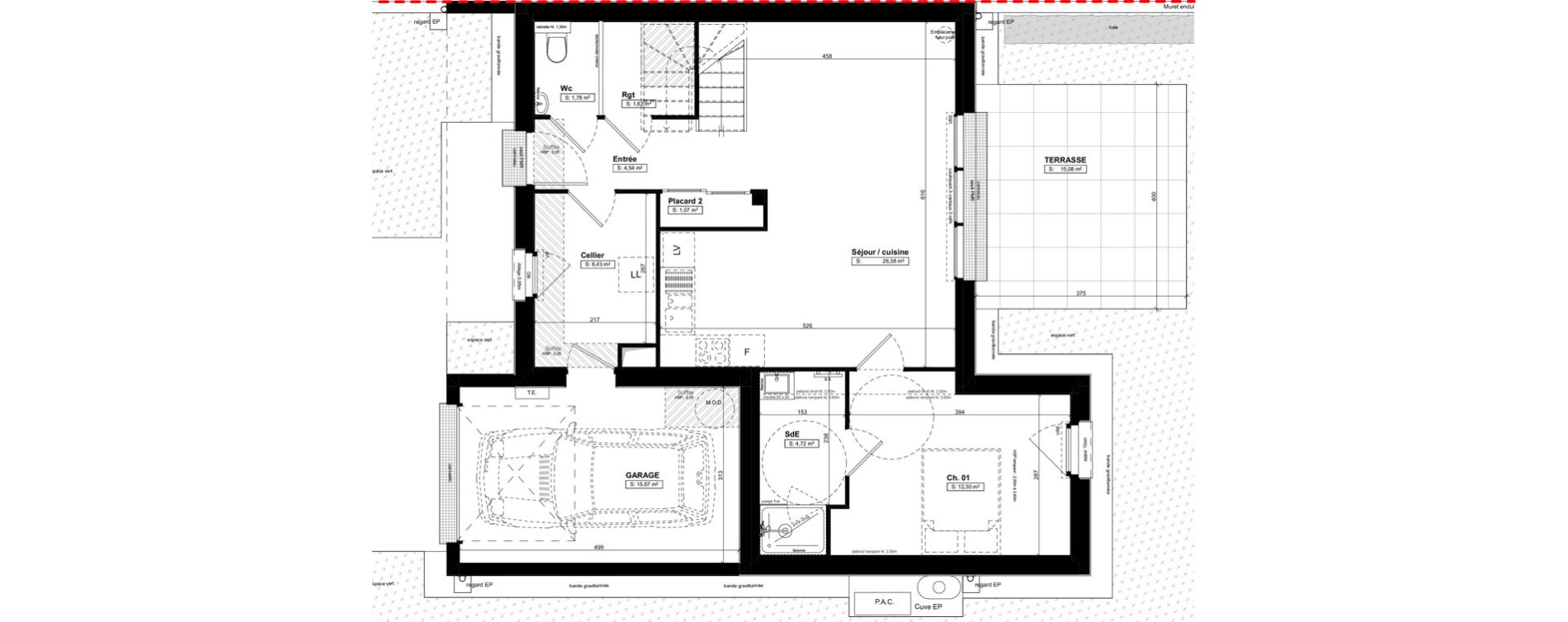 Maison T5 de 105,79 m2 &agrave; Larmor-Baden Centre