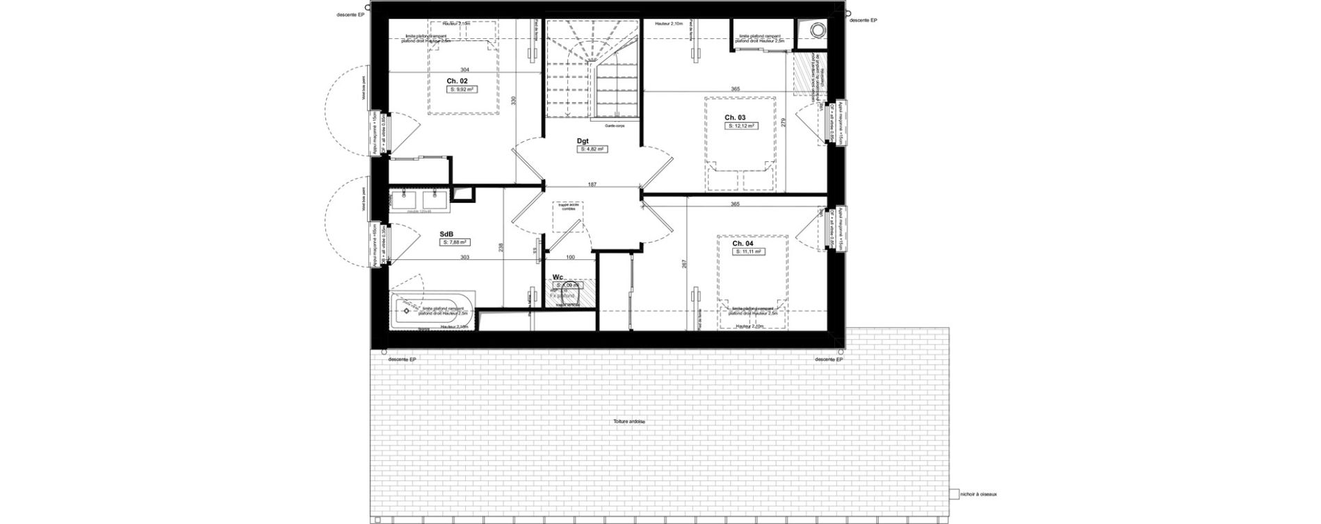 Maison T5 de 105,79 m2 &agrave; Larmor-Baden Centre