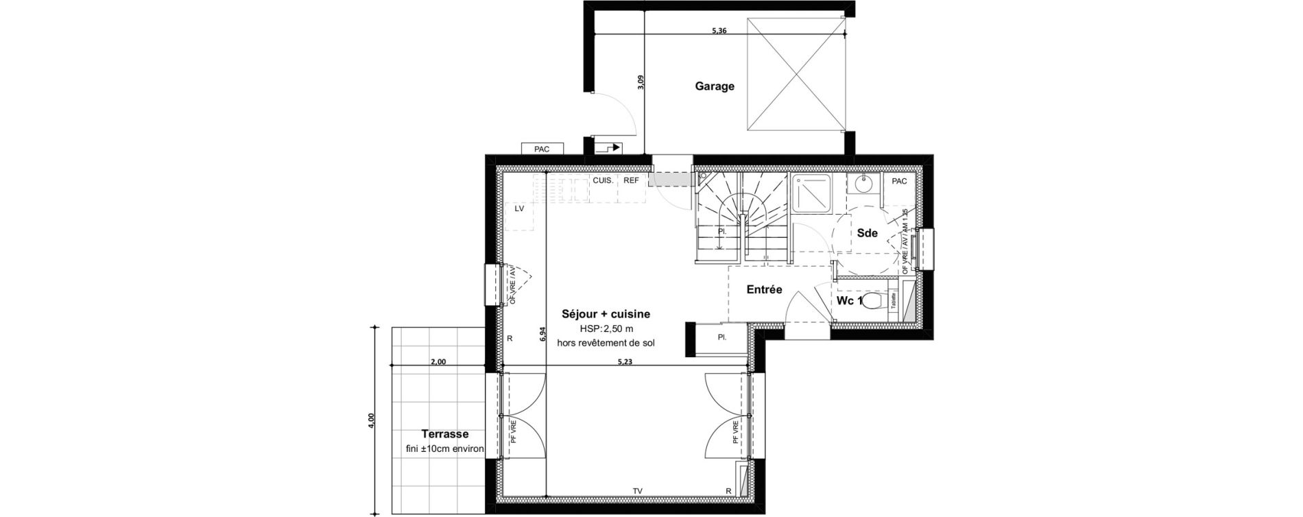 Maison T4 de 85,94 m2 &agrave; Ploemeur Keraude - kerfichant