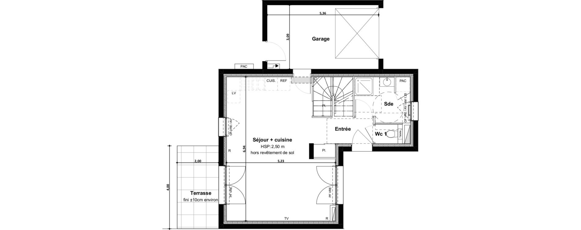 Maison T4 de 85,89 m2 &agrave; Ploemeur Keraude - kerfichant
