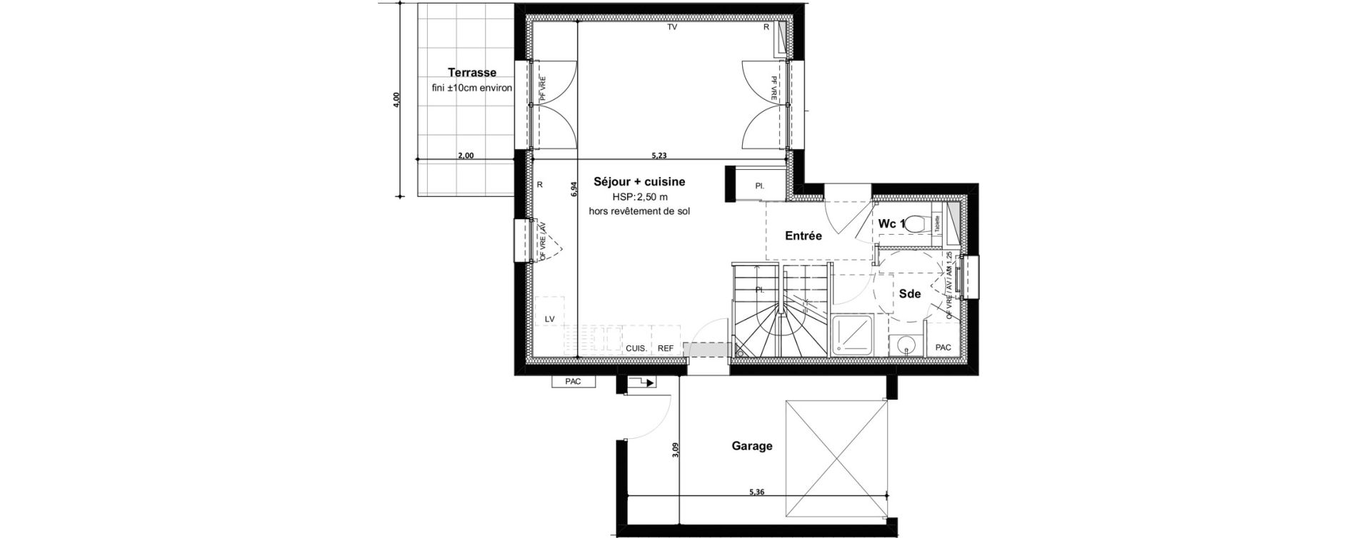 Maison T4 de 85,89 m2 &agrave; Ploemeur Keraude - kerfichant