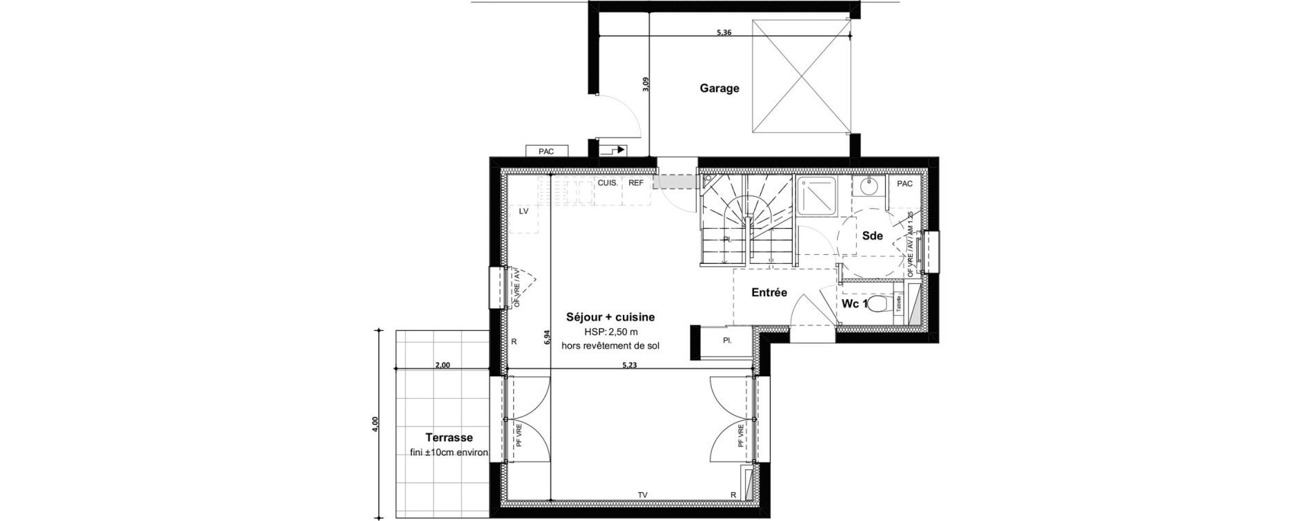 Maison T4 de 85,94 m2 &agrave; Ploemeur Keraude - kerfichant