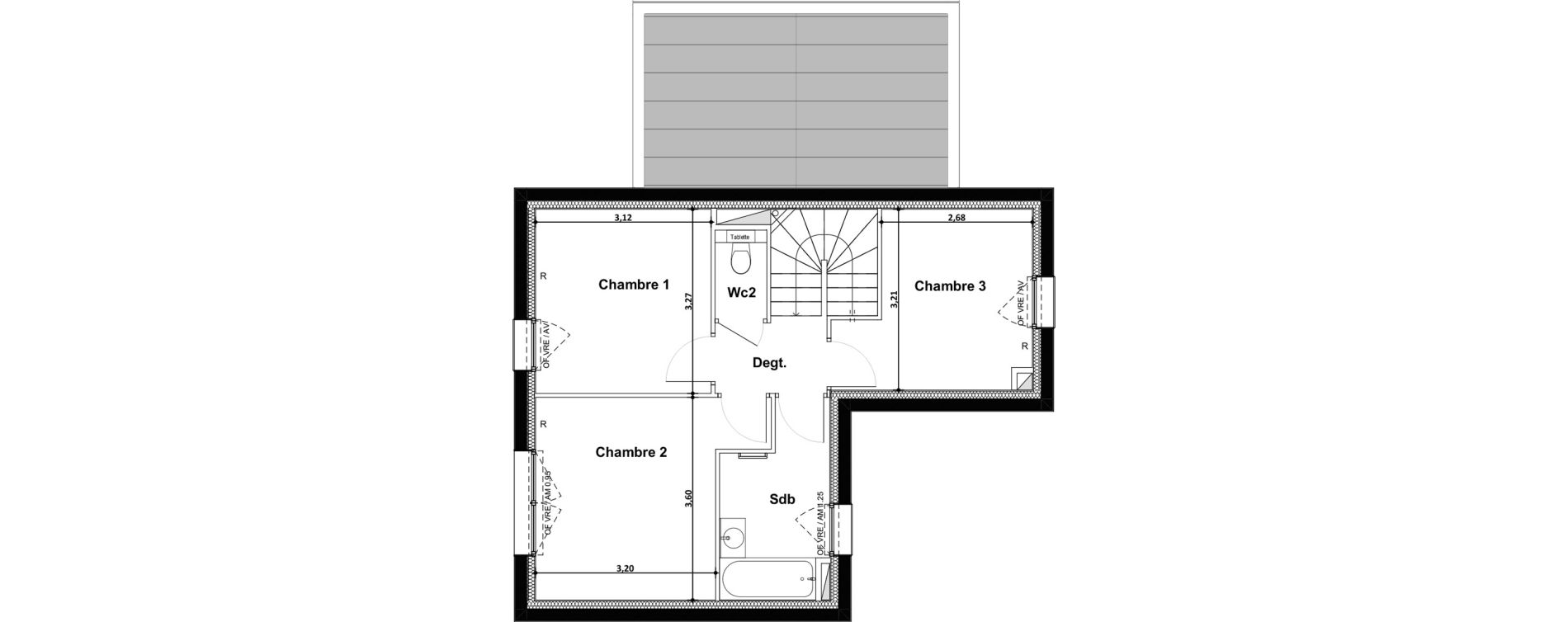 Maison T4 de 85,94 m2 &agrave; Ploemeur Keraude - kerfichant