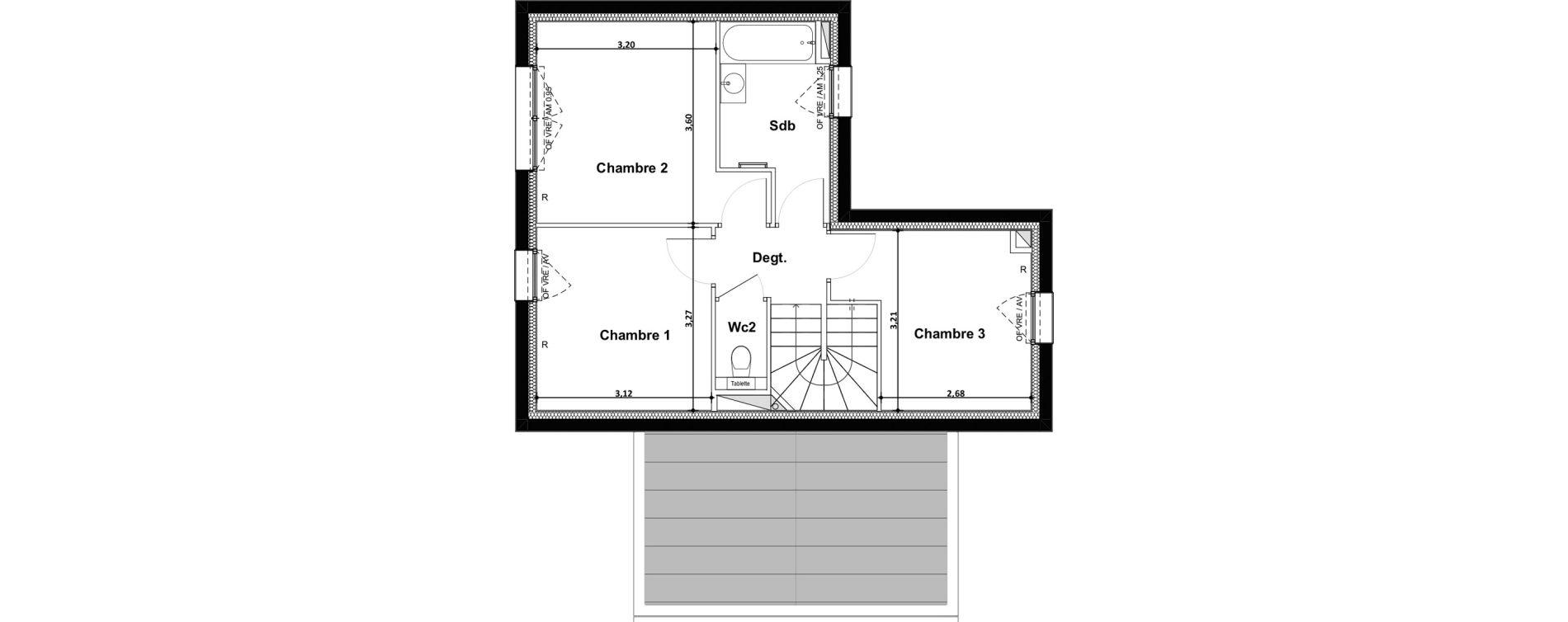 Maison T4 de 85,94 m2 &agrave; Ploemeur Keraude - kerfichant