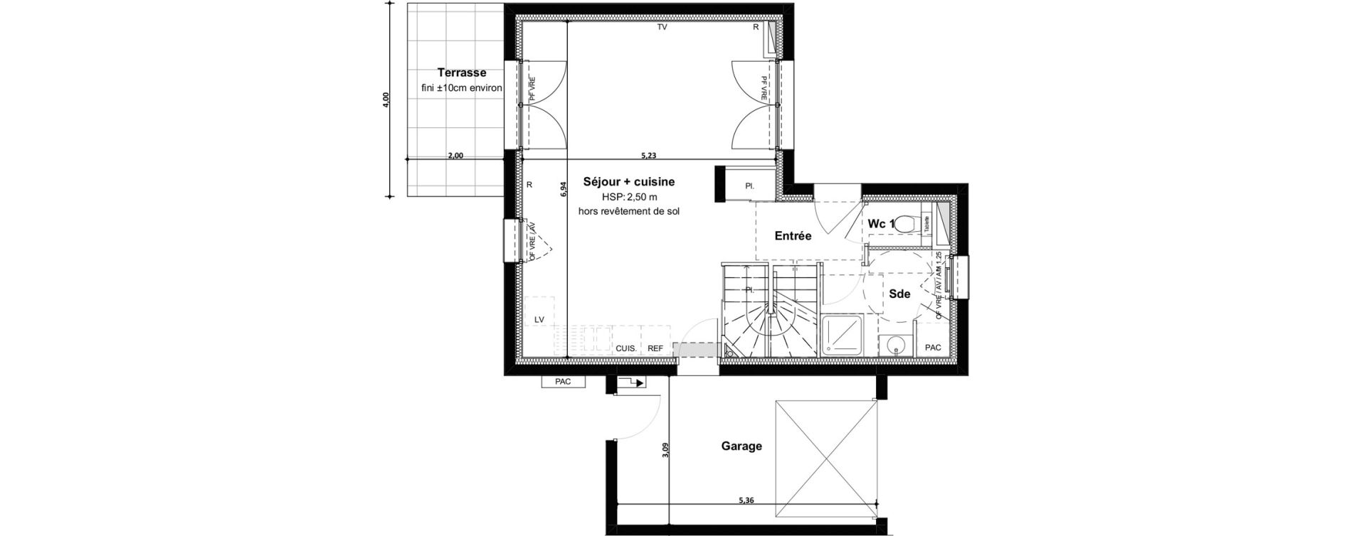 Maison T4 de 85,89 m2 &agrave; Ploemeur Keraude - kerfichant