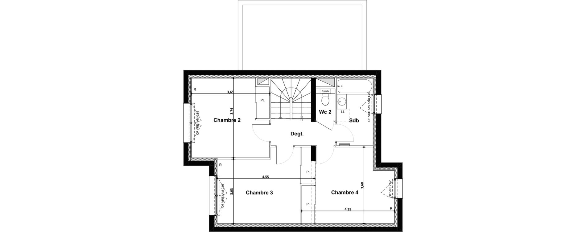 Maison T5 de 102,69 m2 &agrave; Ploemeur Keraude - kerfichant