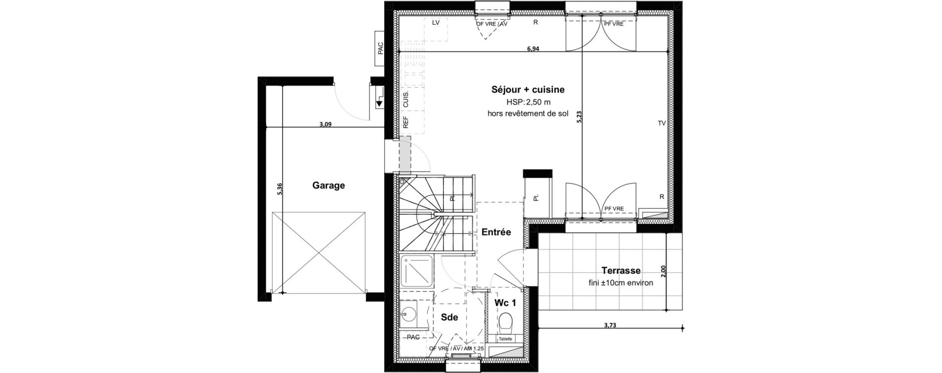 Maison T4 de 85,89 m2 &agrave; Ploemeur Keraude - kerfichant