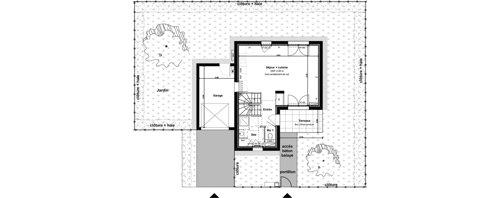 Maison T4 de 85,89 m2 &agrave; Ploemeur Keraude - kerfichant