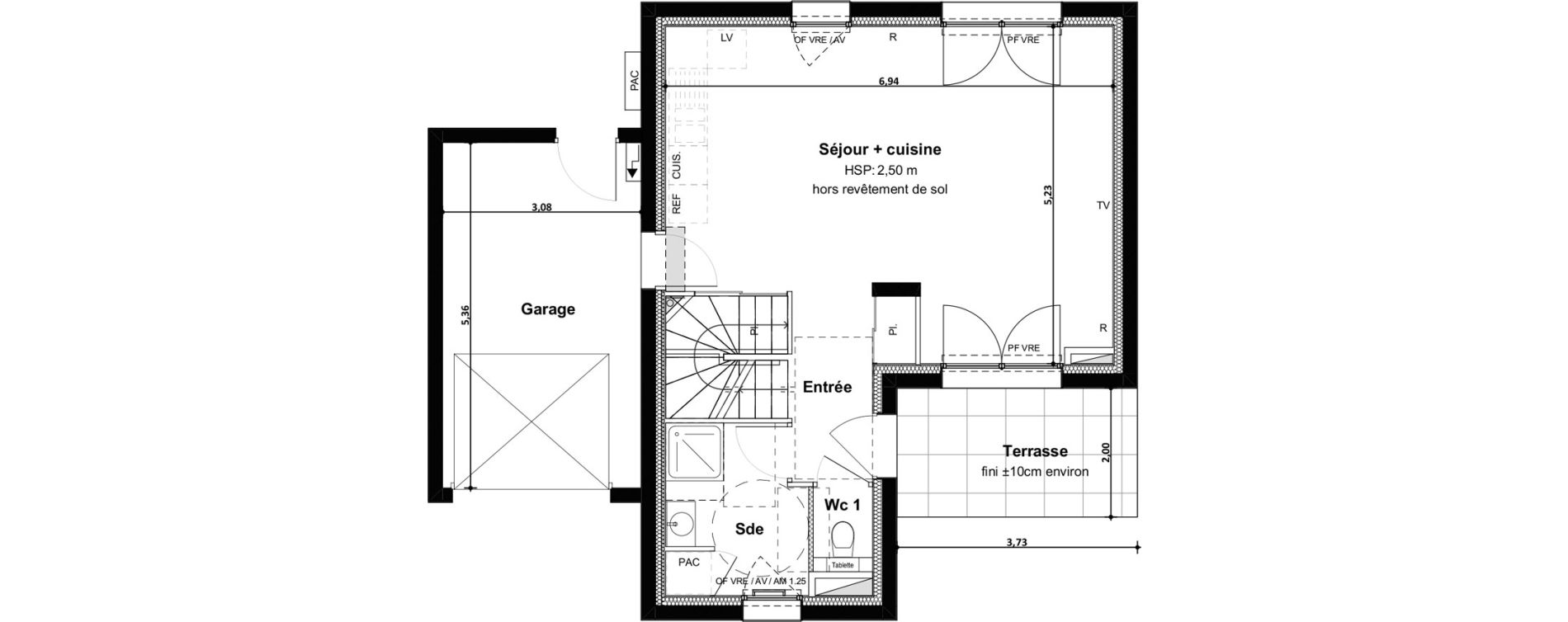 Maison T4 de 85,89 m2 &agrave; Ploemeur Keraude - kerfichant