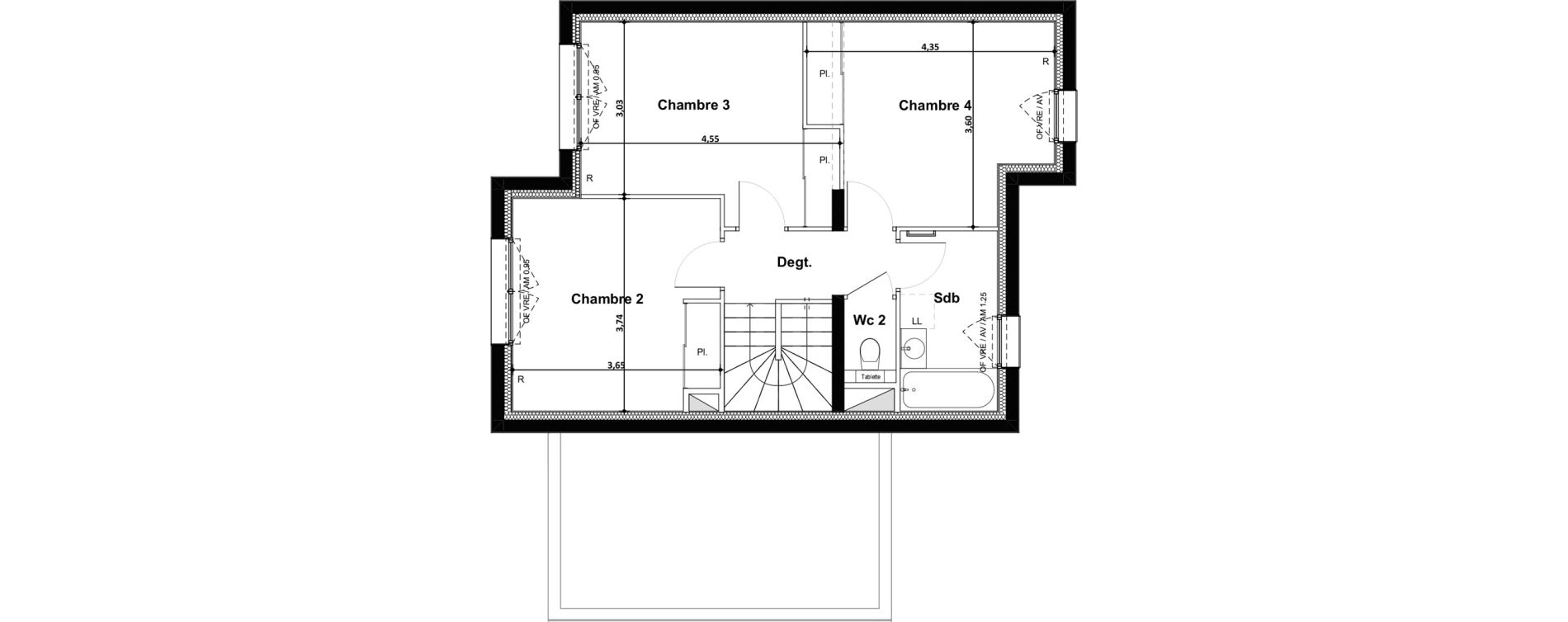 Maison T5 de 102,99 m2 &agrave; Ploemeur Keraude - kerfichant