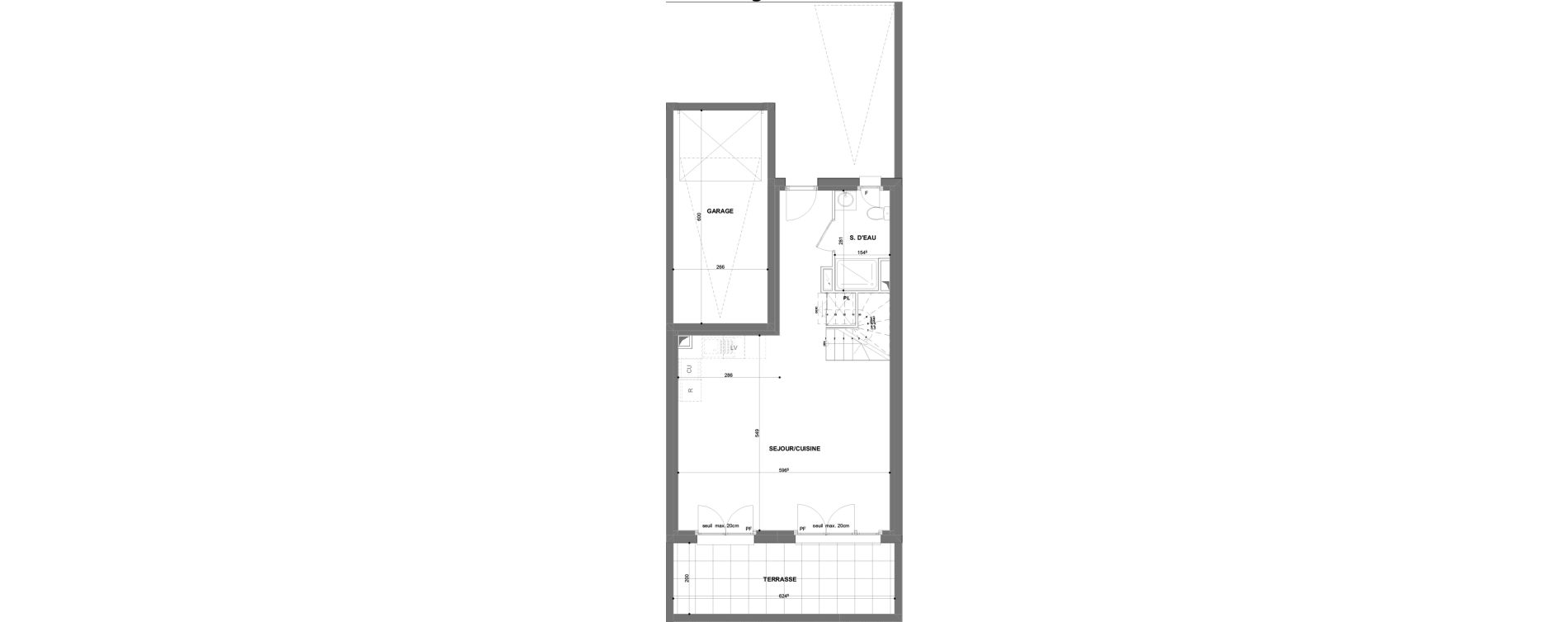 Appartement T4 de 96,05 m2 &agrave; Chartres Hotel-dieu - grand faubourg