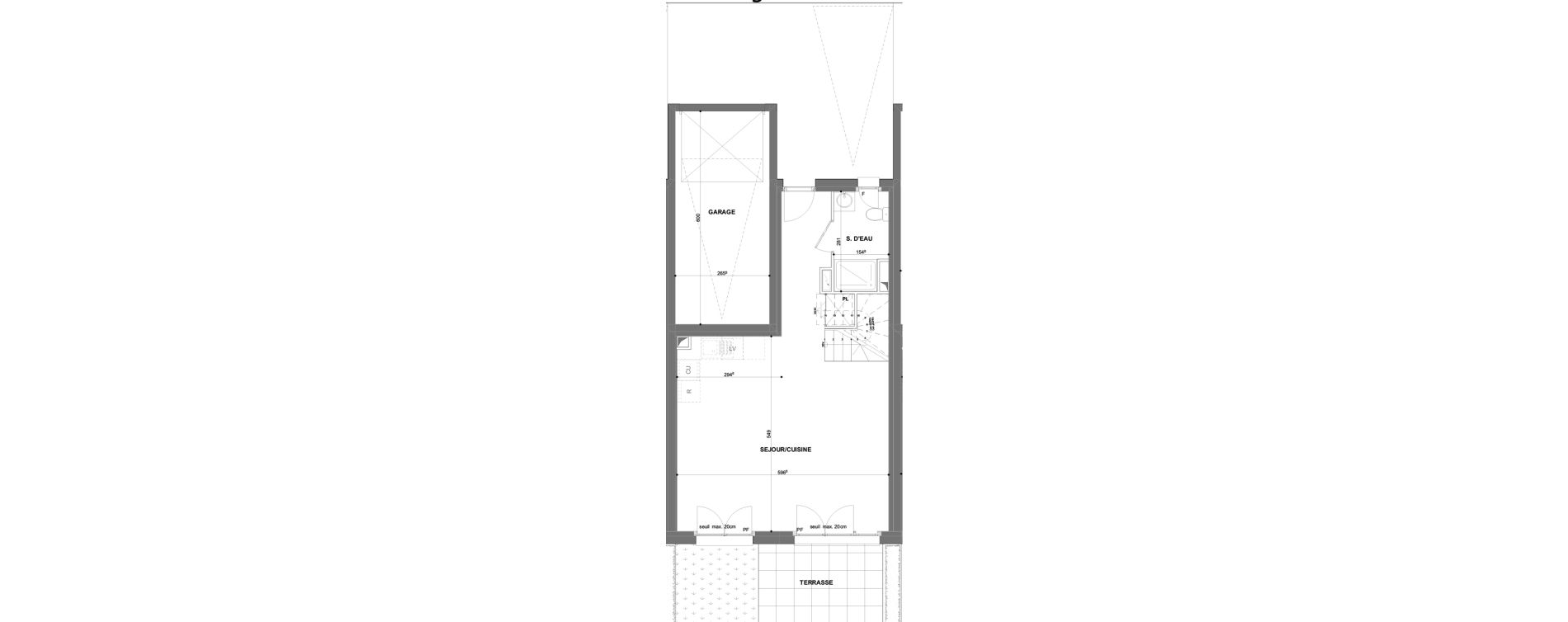 Appartement T4 de 95,74 m2 &agrave; Chartres Hotel-dieu - grand faubourg