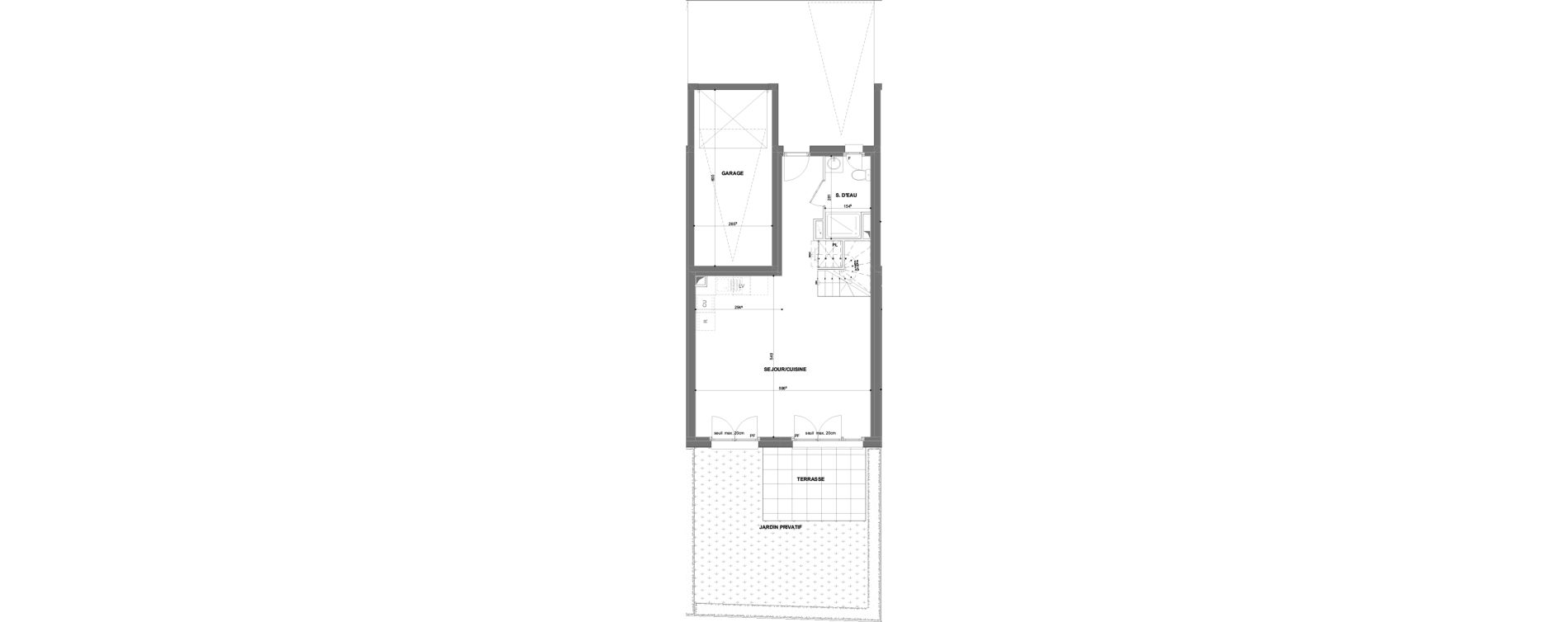 Appartement T4 de 95,74 m2 &agrave; Chartres Hotel-dieu - grand faubourg